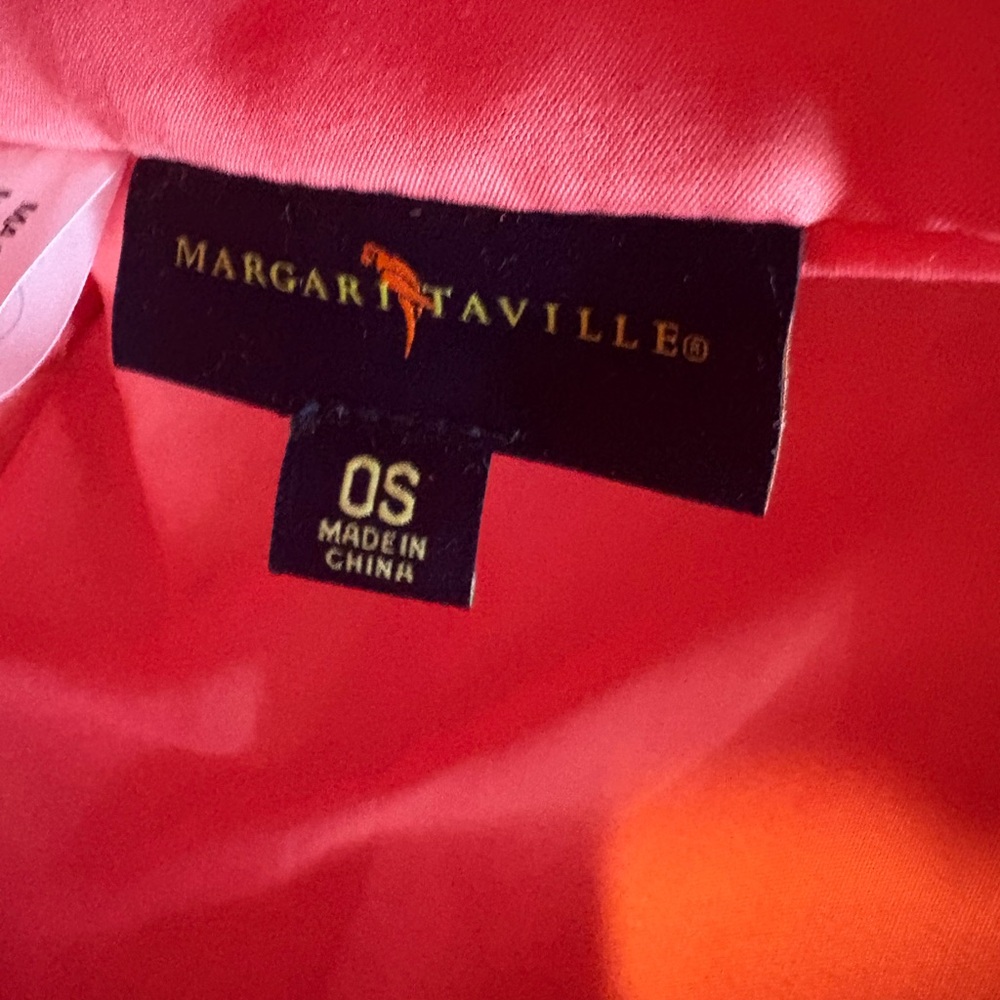 Margaritaville Coral Floral Tote with Rope Handles - Picture 5 of 15